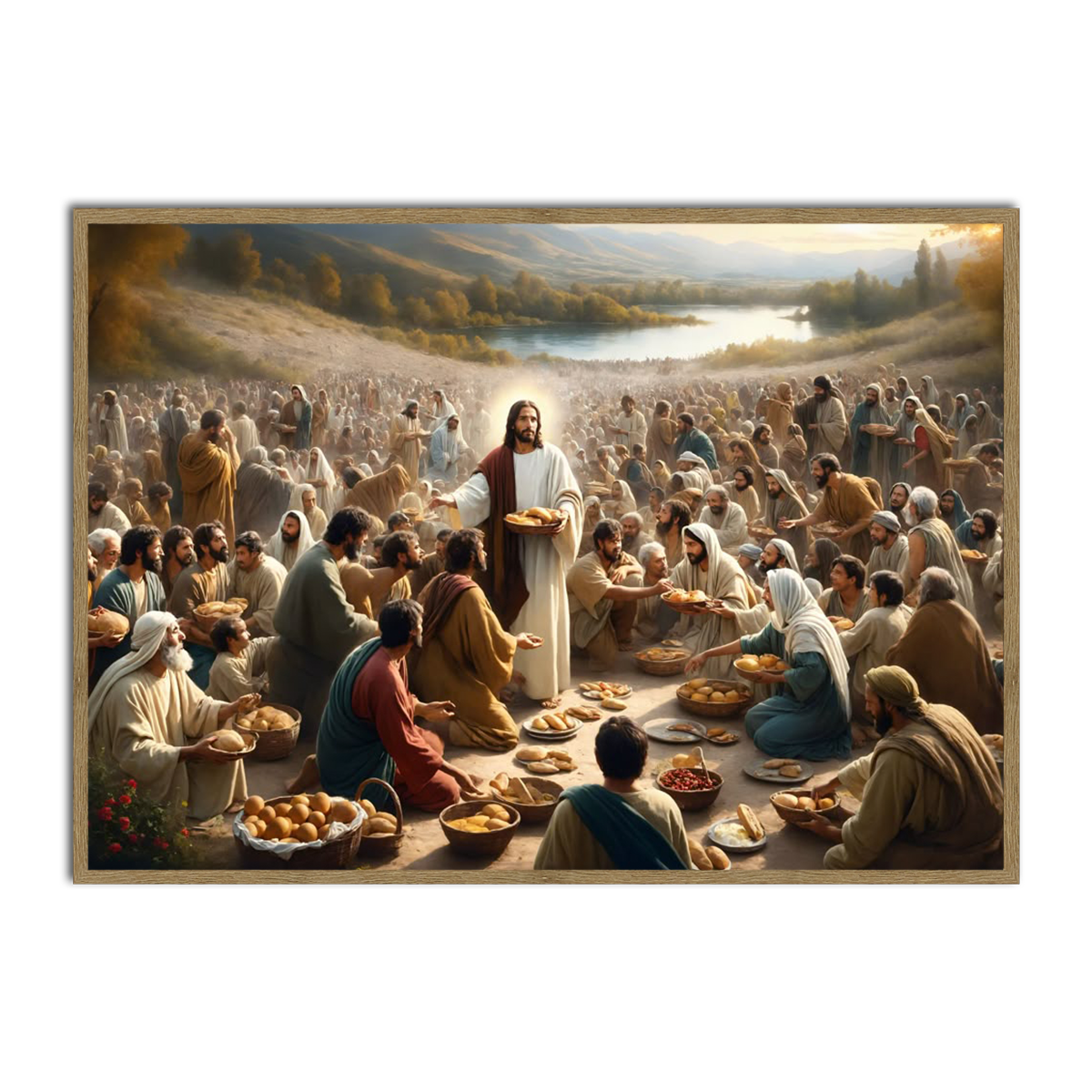 “Bread of Life” – Biblical Metal  Wall Art