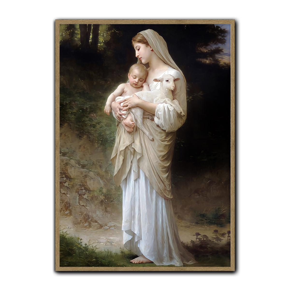 L'Innocence HD Metal Wall Art