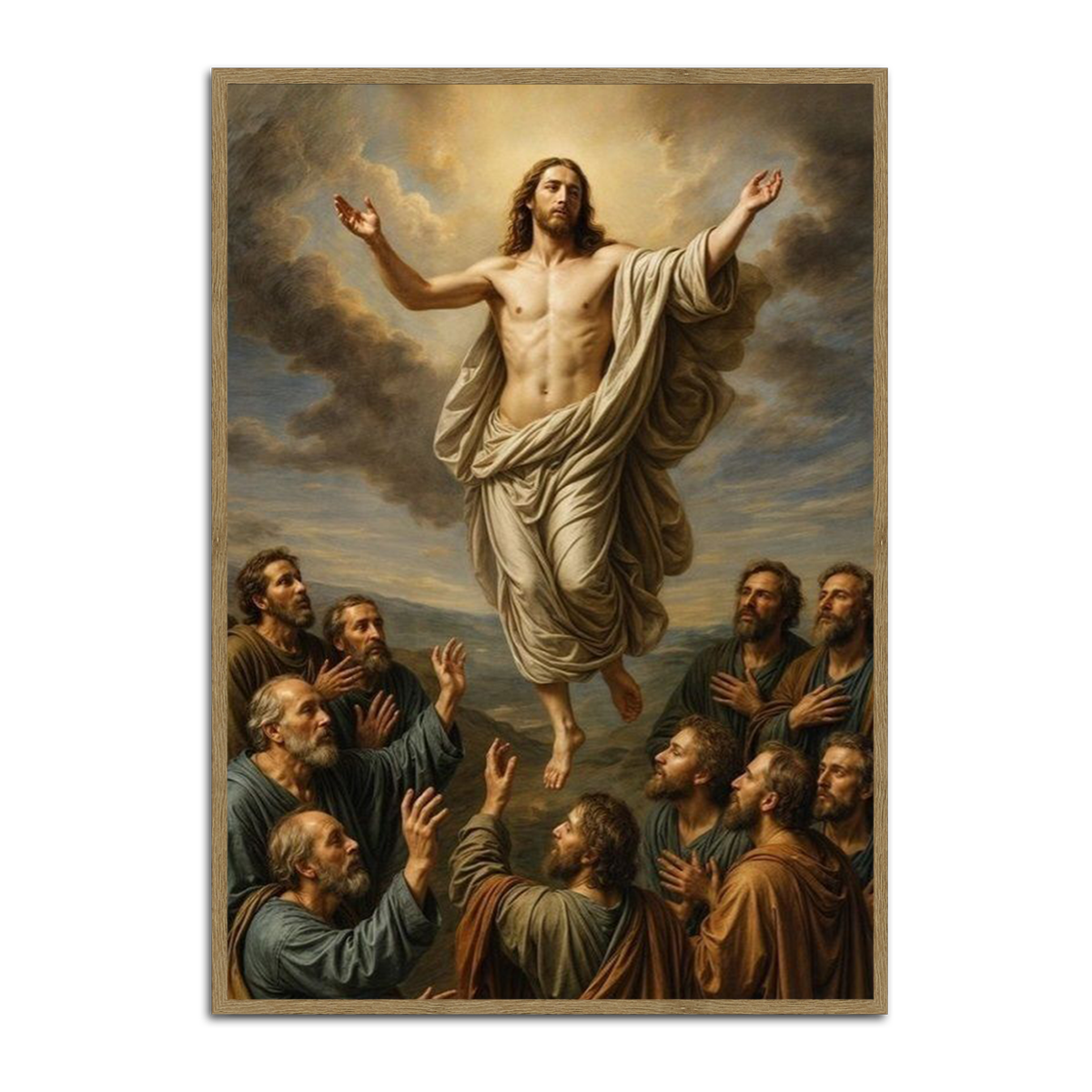 “Lifted in Majesty” – Christian Metal Wall Art