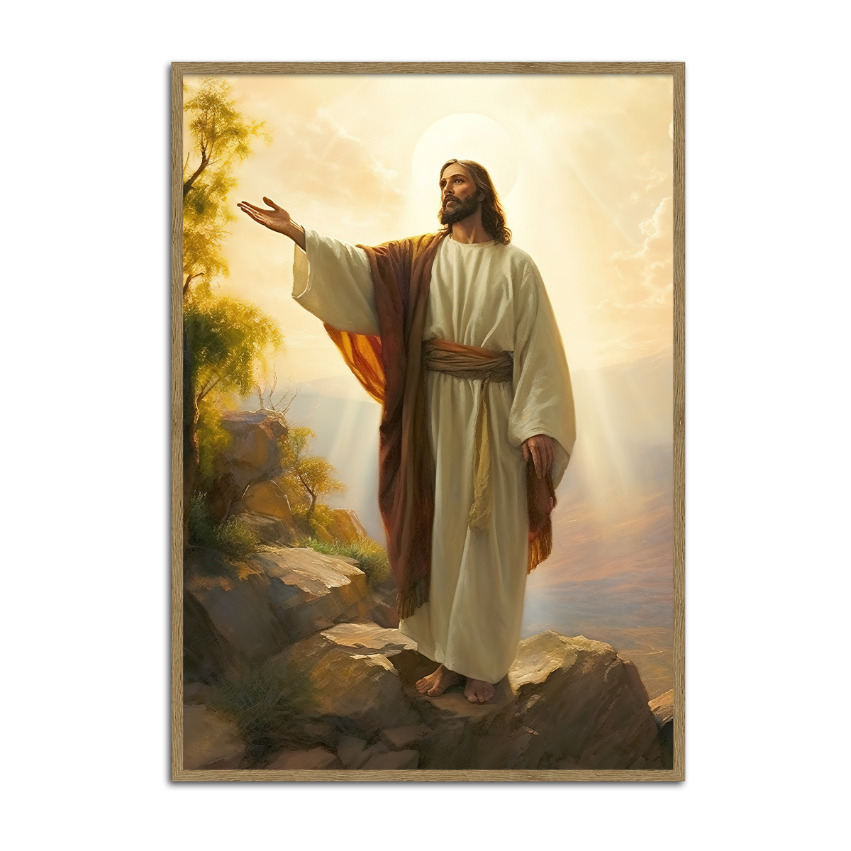 Christ The Way HD Metal Wall Art