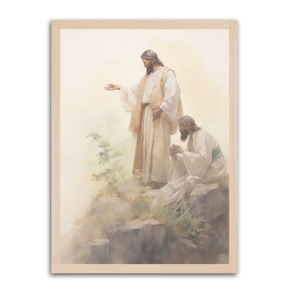 The Transfiguration of Jesus HD Metal Wall Art