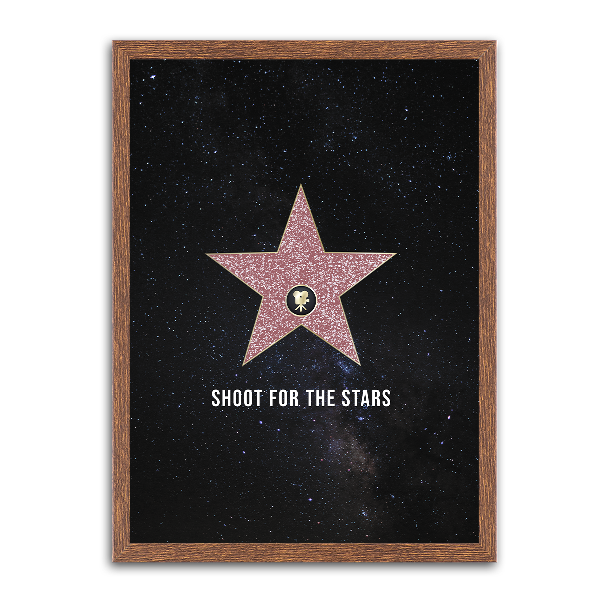 Shoot For Stars HD Metal Wall Art