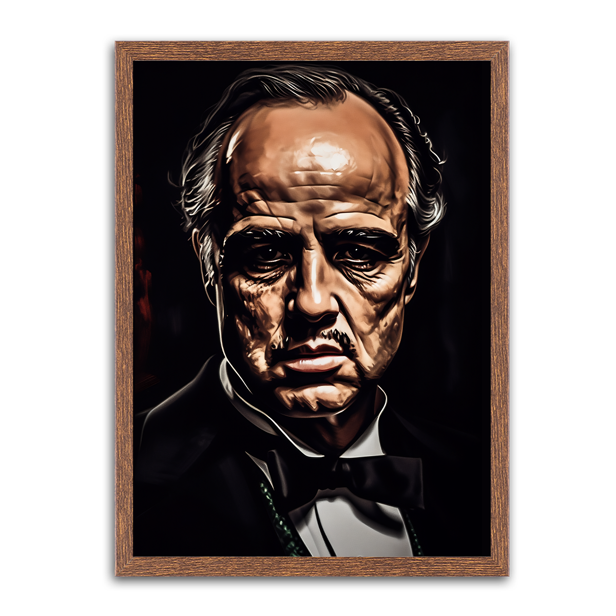 The GodFather HD metal wall Art