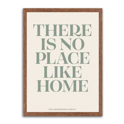 There is no Place Like HOME  HD Metal Wall Art