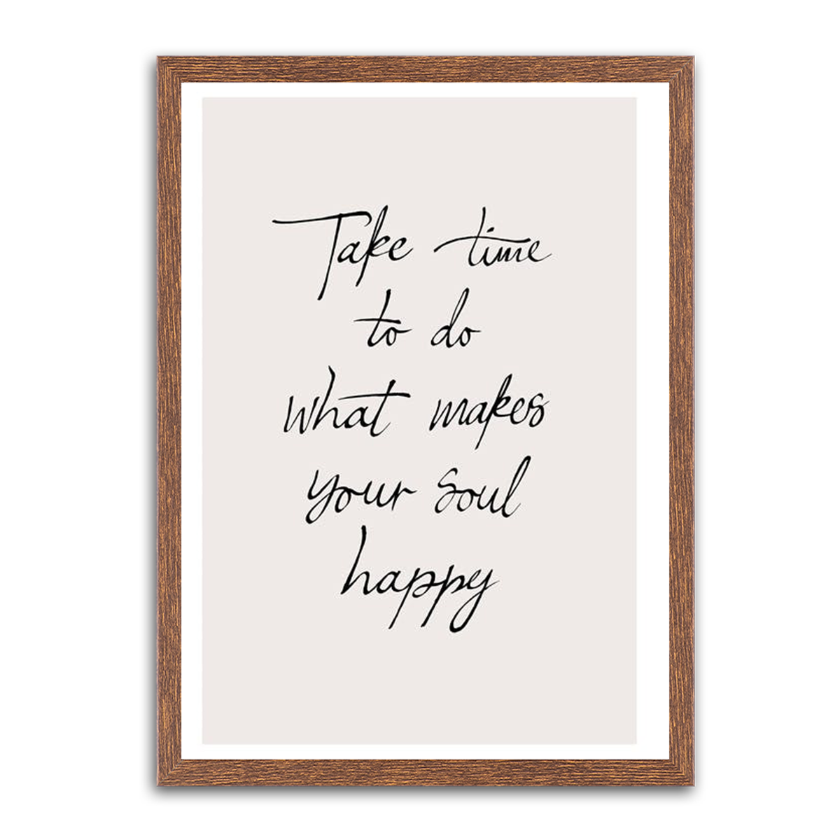 What Makes you soul happy HD Metal Wall Art