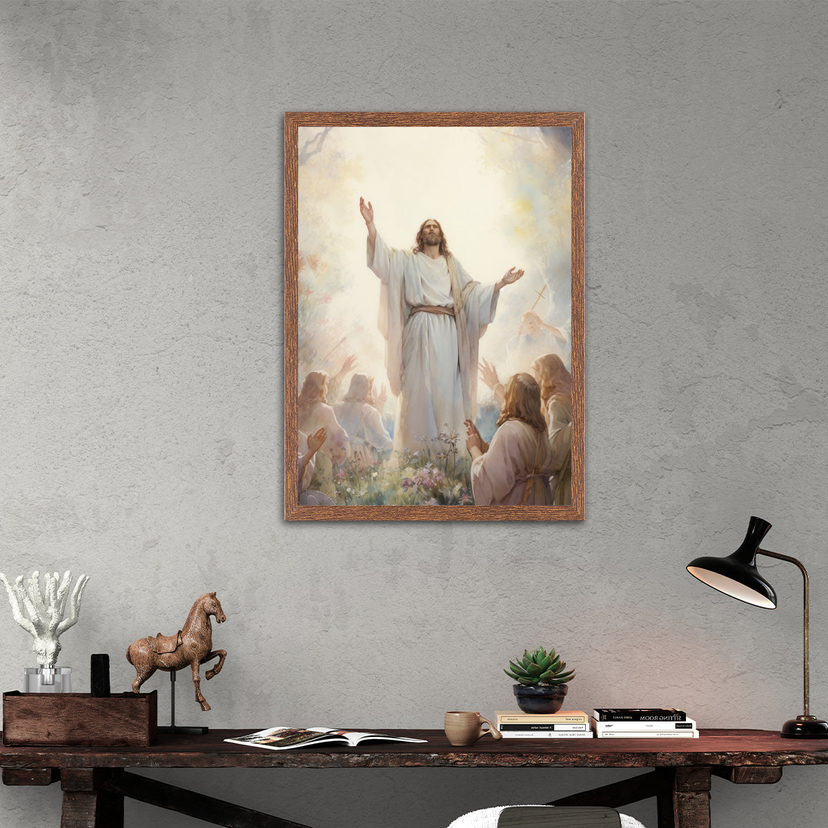The Resurrection Of Jesus HD Metal Wall Art