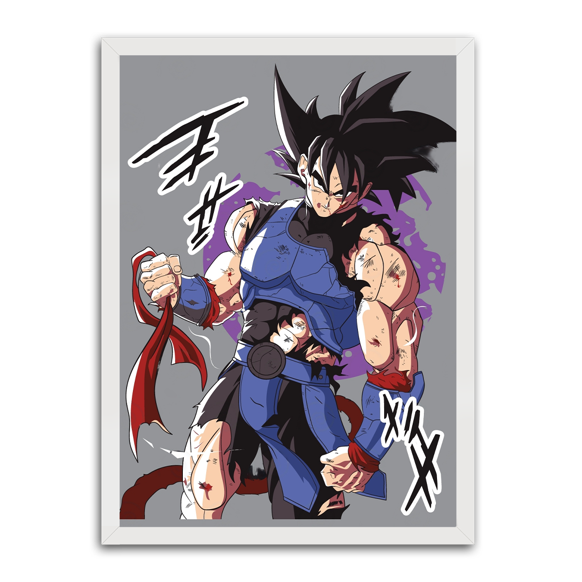 Bardock - HD Metal Wall Art