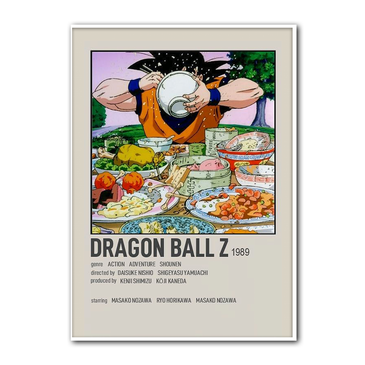 Dragon Ball Z  Metal Wall Art