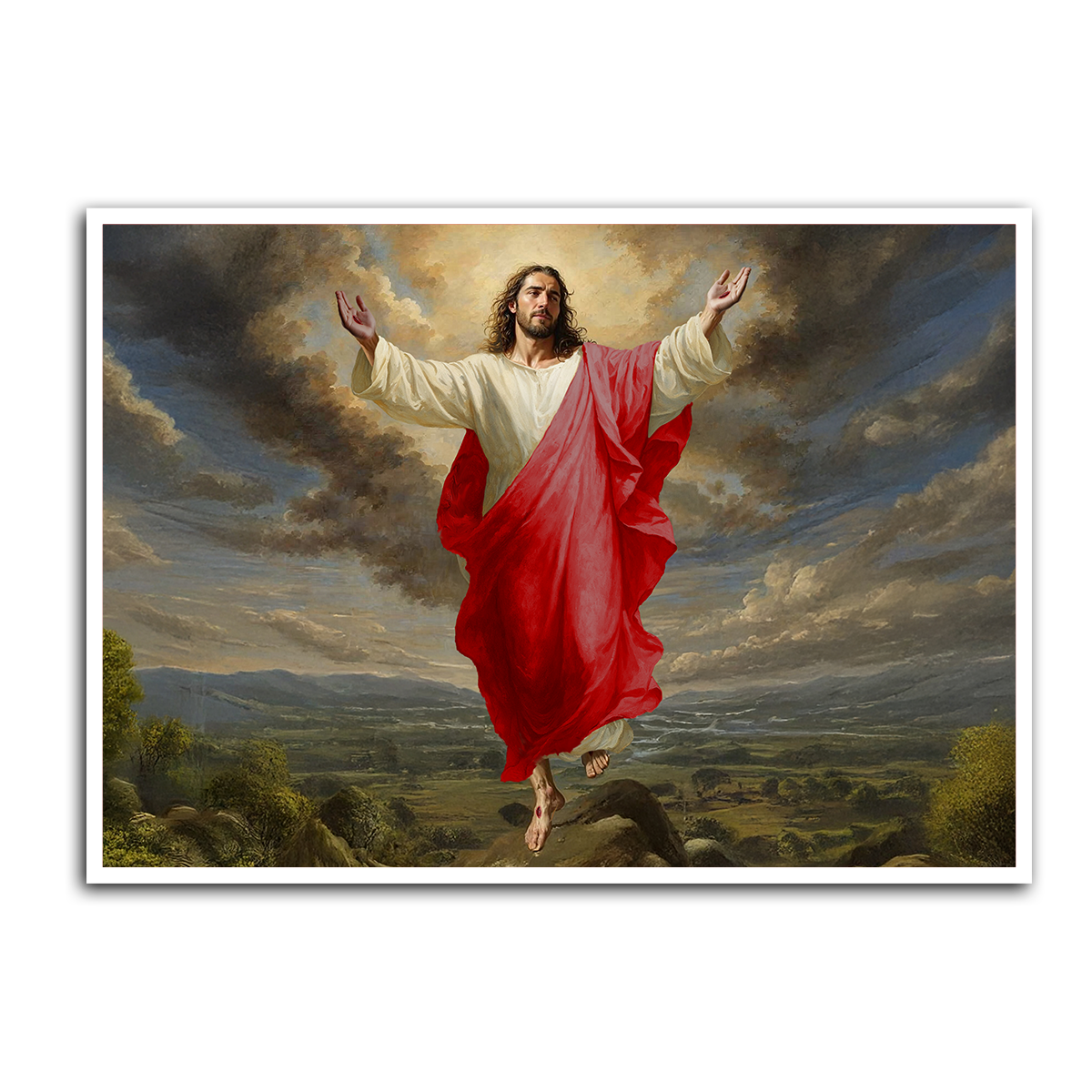 “He Is Risen” – Inspirational Christian  Metal Wall Art