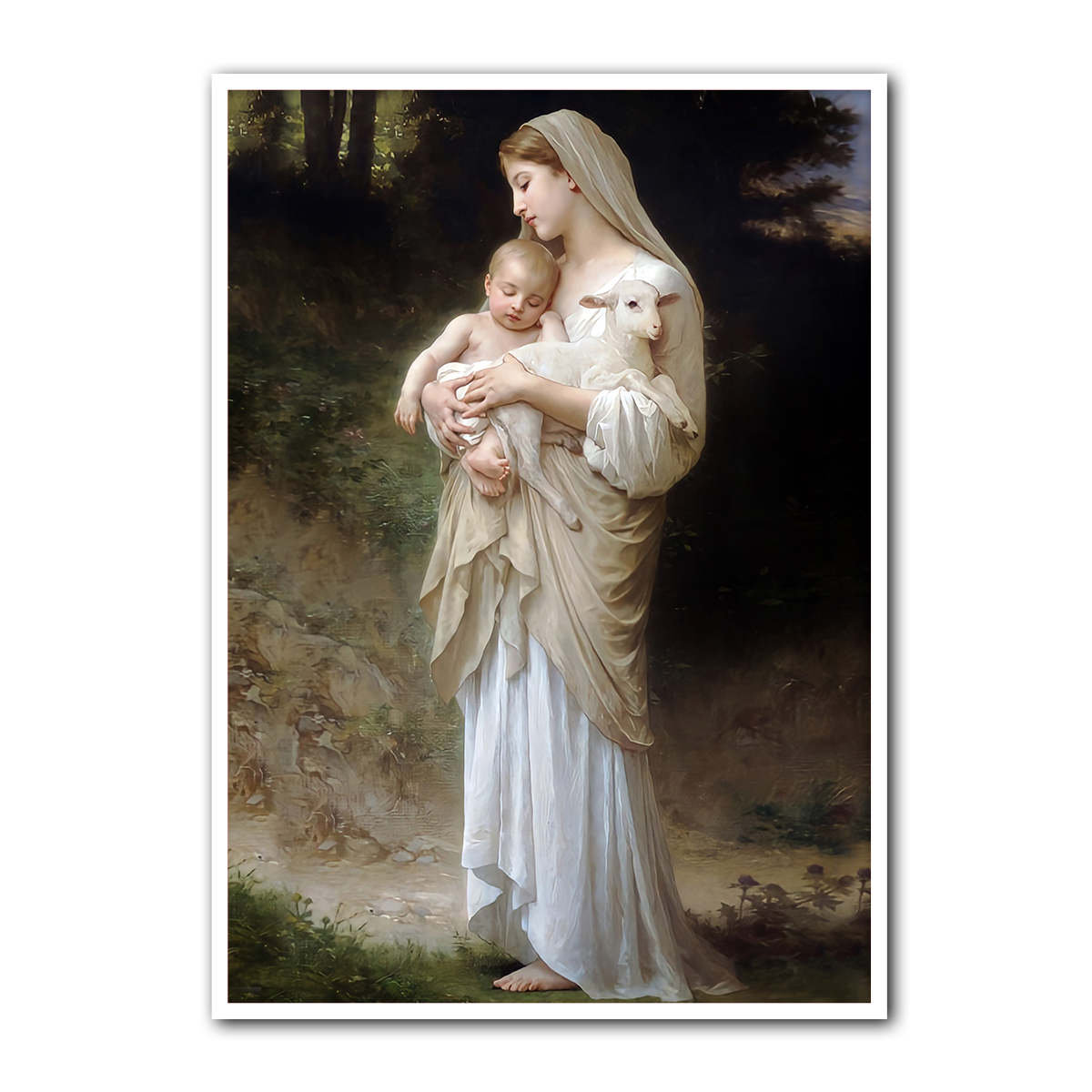 L'Innocence HD Metal Wall Art