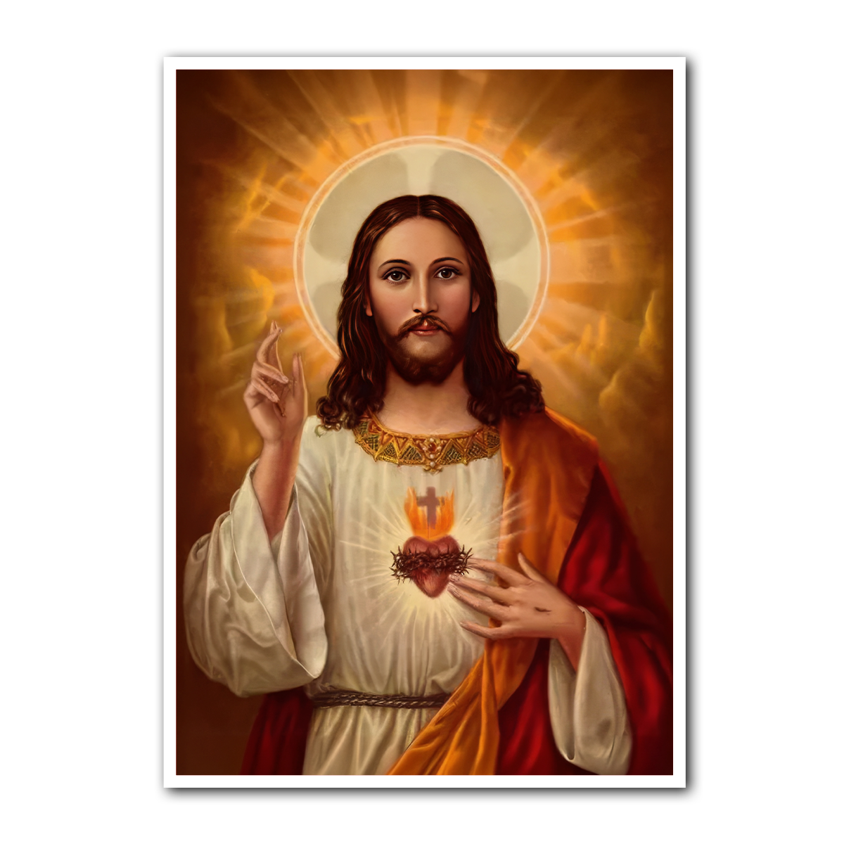 Eternal Grace: Sacred Heart Wall Art