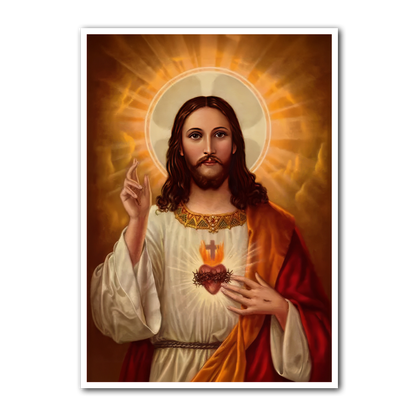 Eternal Grace: Sacred Heart Wall Art