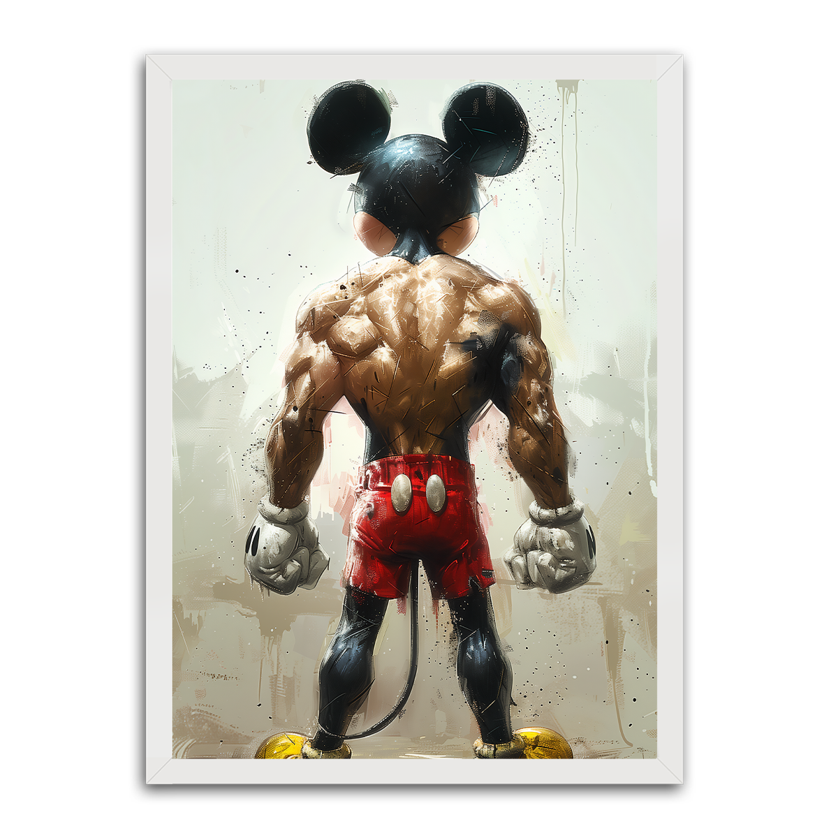 Classic Mickey: HD Metal Wall Art