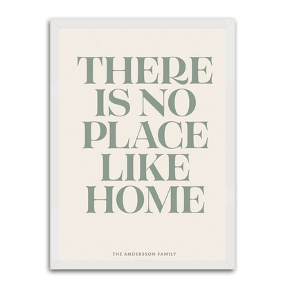 There is no Place Like HOME  HD Metal Wall Art