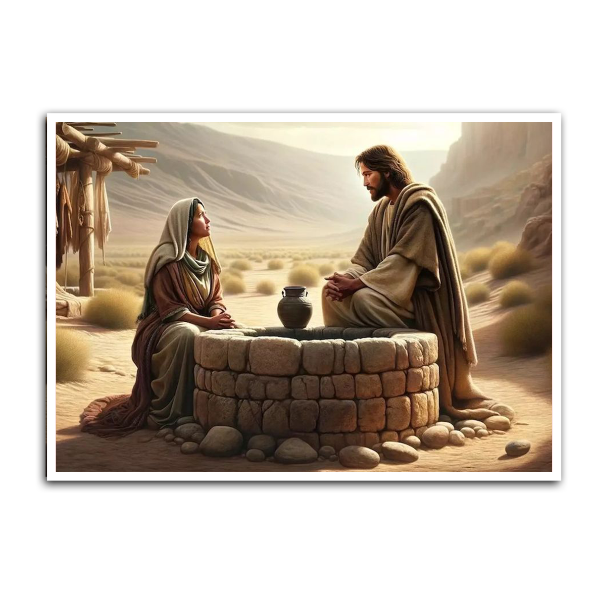 “The Well of Grace” – Christian Metal  Wall Art