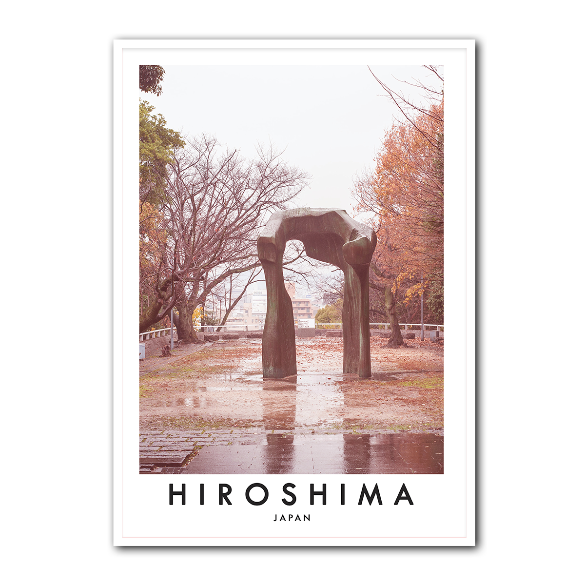 Hiroshima Japan  Metal Wall Art