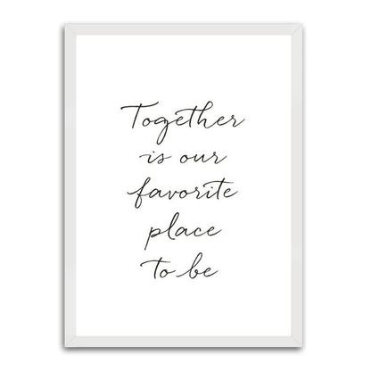 Together HD Metal Wall Art