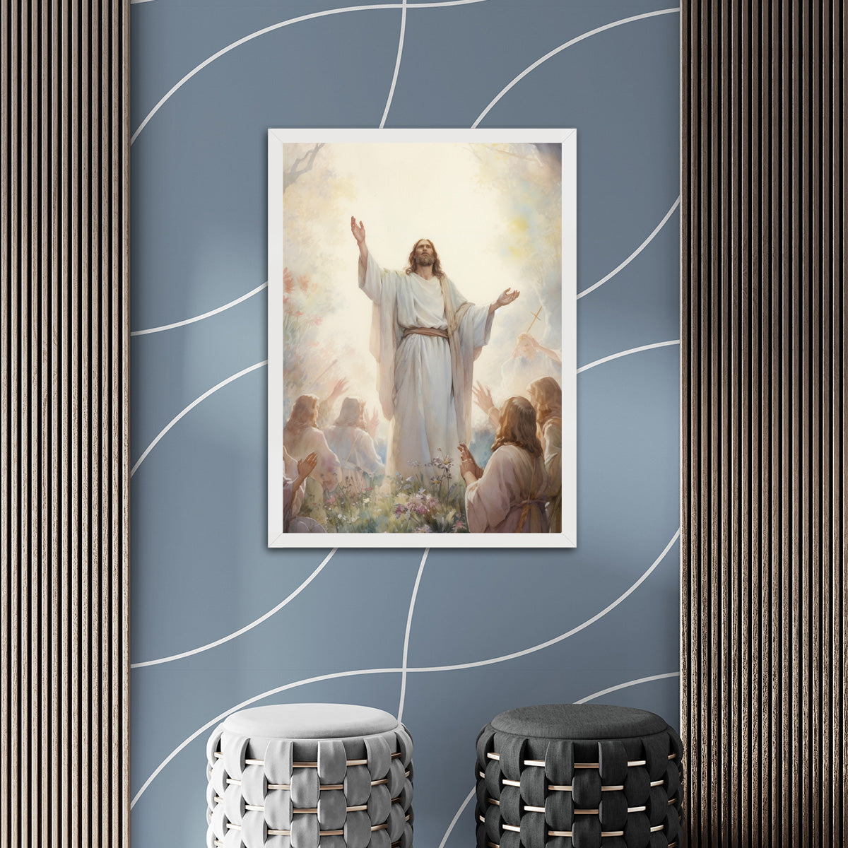 The Resurrection Of Jesus HD Metal Wall Art