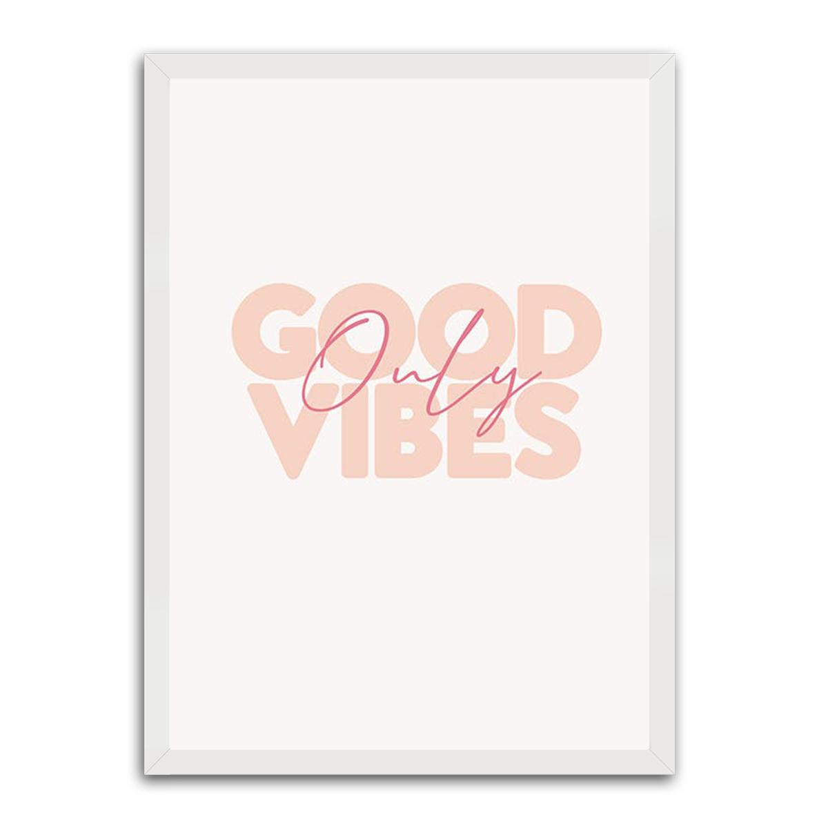 Good Vibes HD Metal Wall Art