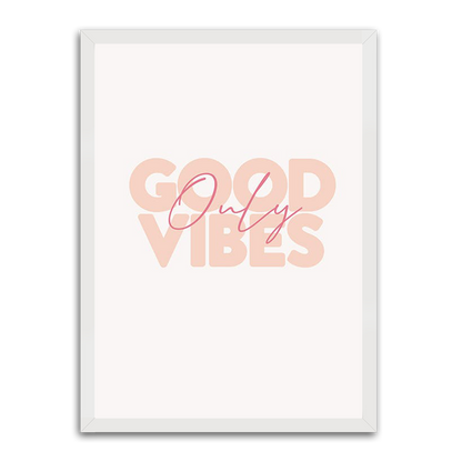 Good Vibes HD Metal Wall Art