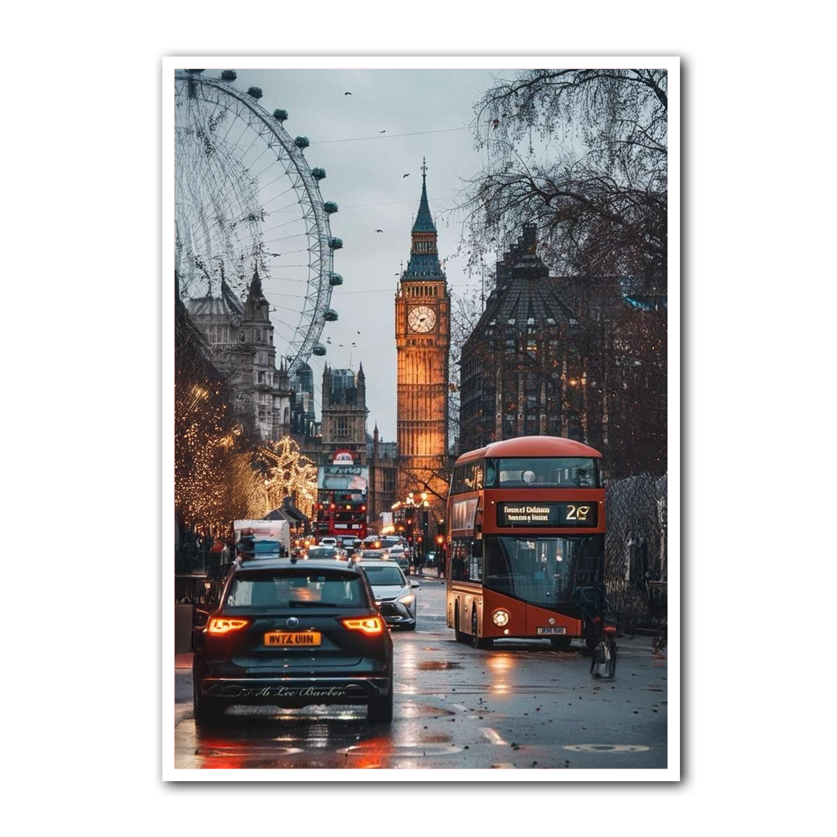 “Timeless London” – Travel Photography  Metal Wall Art