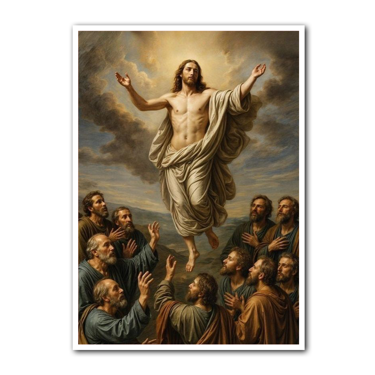 “Lifted in Majesty” – Christian Metal Wall Art