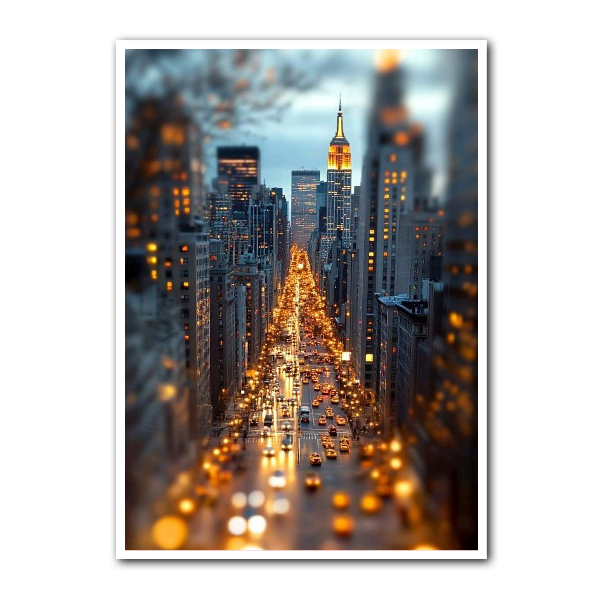 “City of Dreams” – New York Skyline  Metal Wall Art