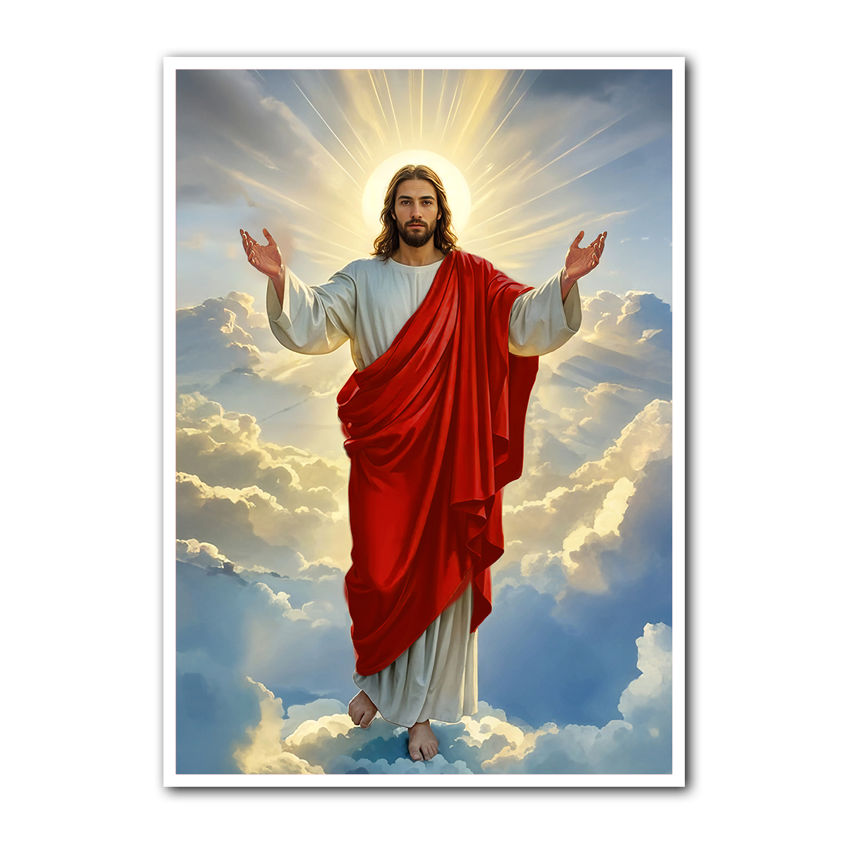The Risen Christ – Faith & Grace Christian Metal Wall Art