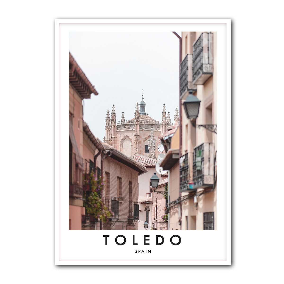 Toledo Spain  Metal Wall Art