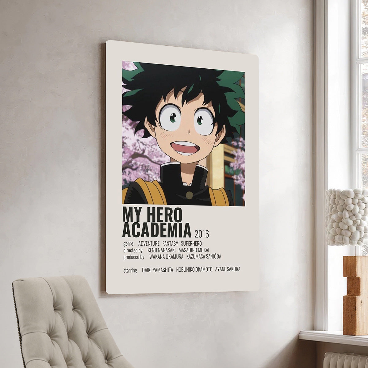 My Hero Academia Metal Wall Art