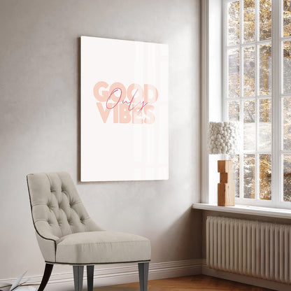 Good Vibes HD Metal Wall Art