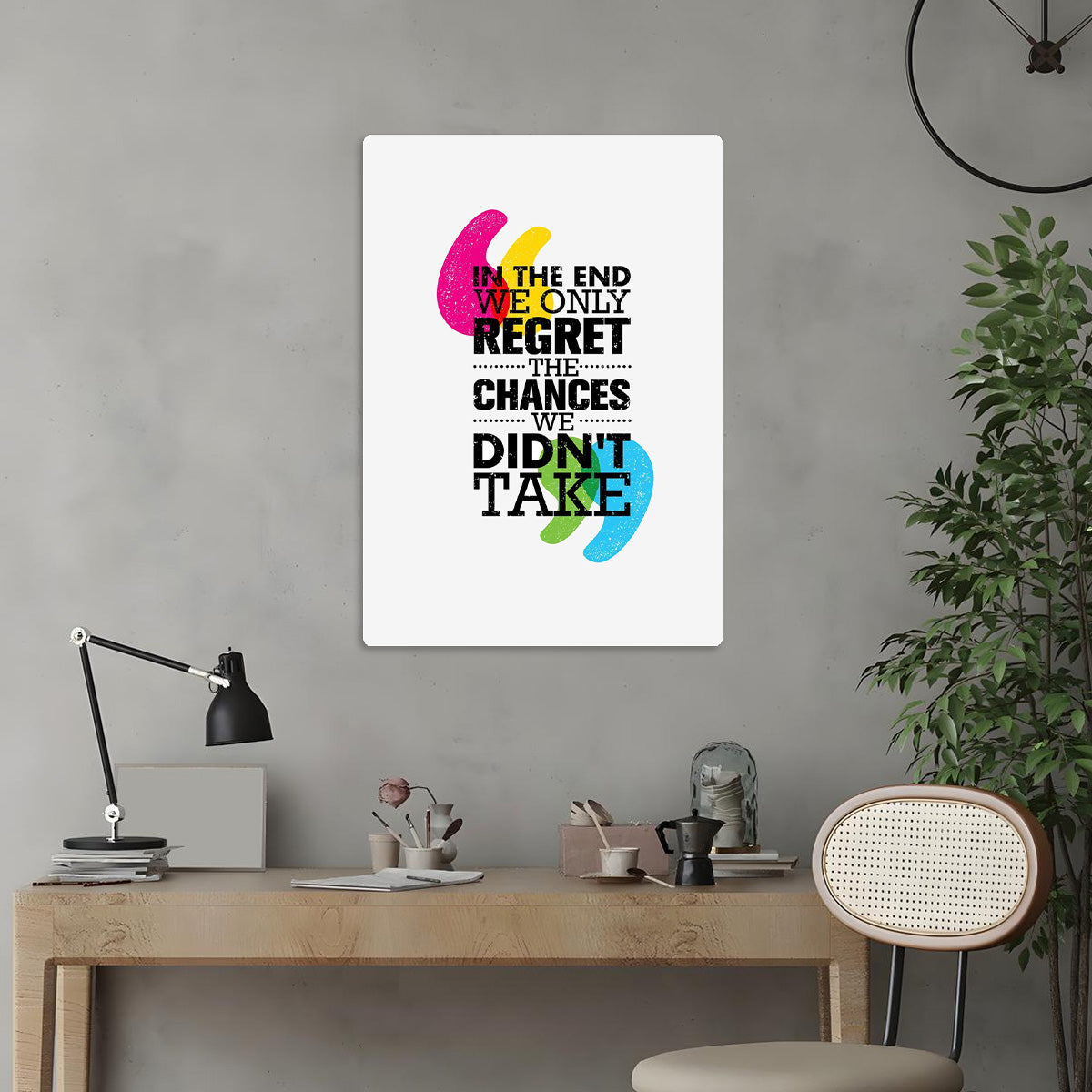 Take the Chance –  HD Metal Wall Art