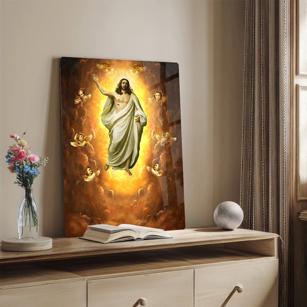 Christ in Glory – Resurrection Metal Wall Art
