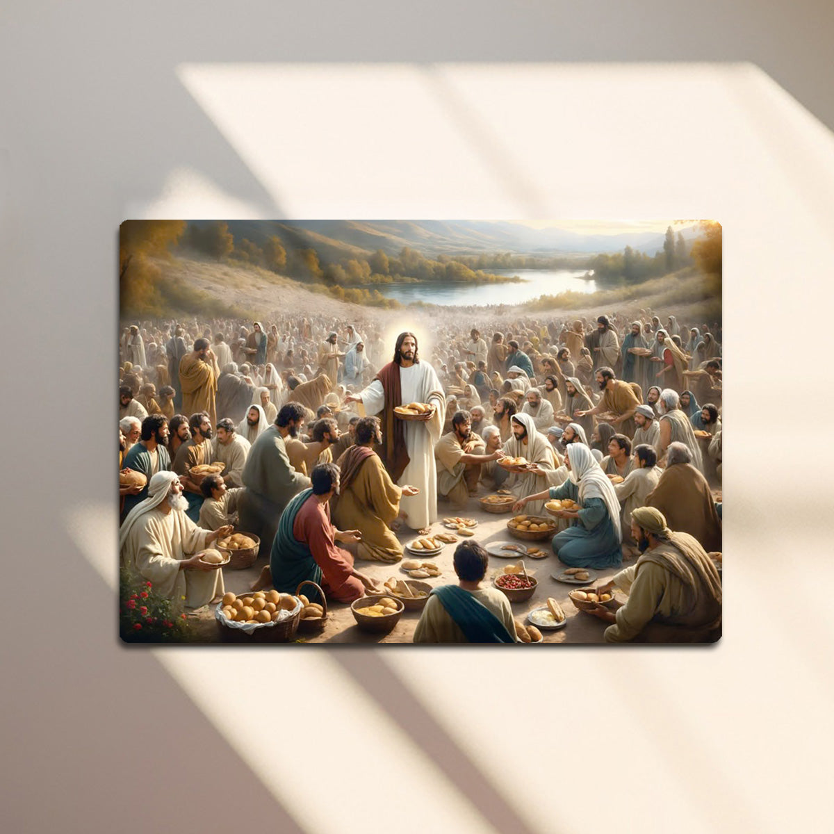 “Bread of Life” – Biblical Metal  Wall Art