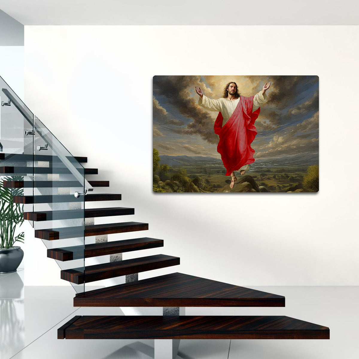 “He Is Risen” – Inspirational Christian  Metal Wall Art