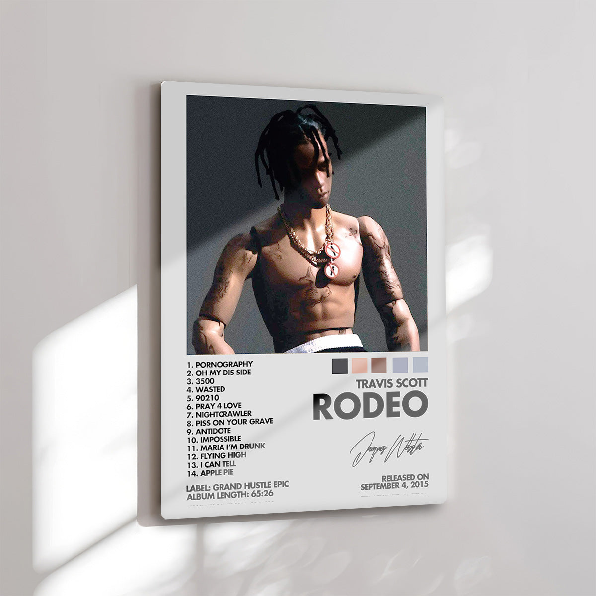 RODEO by Travis Scott Metal Wall Art