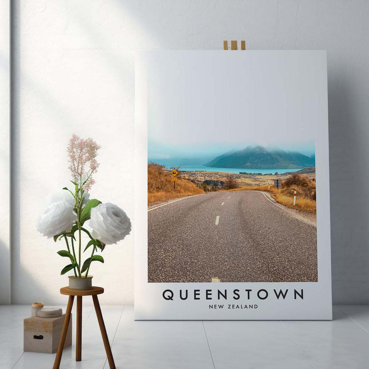 Queenstown New Zealand Metal Wall Art Print
