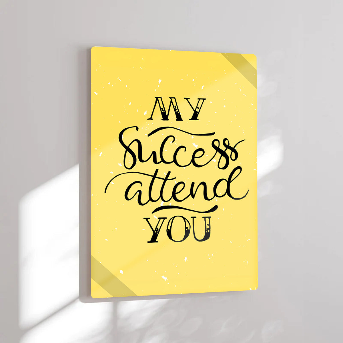 My Success HD Metal Wall Art