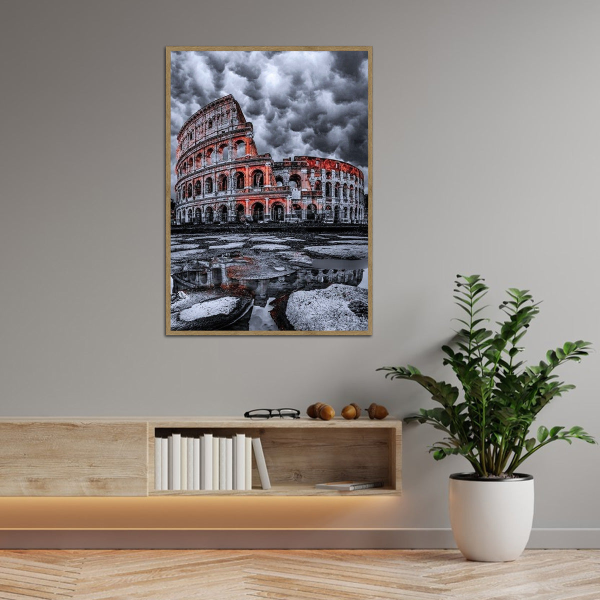 “Eternal Glory – The Colosseum” Travel  Metal Wall Art