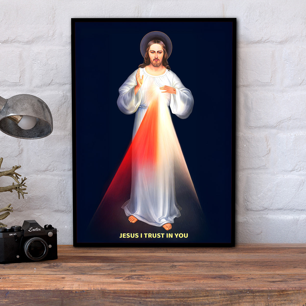 Divine Mercy – Jesus I Trust in You Metal  Wall Art