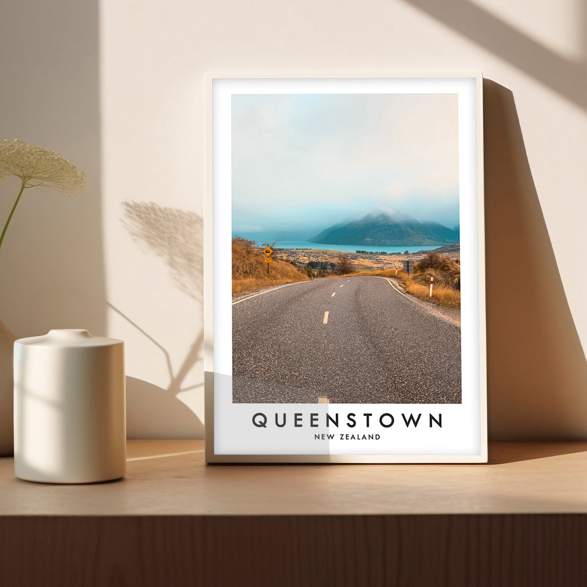 Queenstown New Zealand Metal Wall Art Print