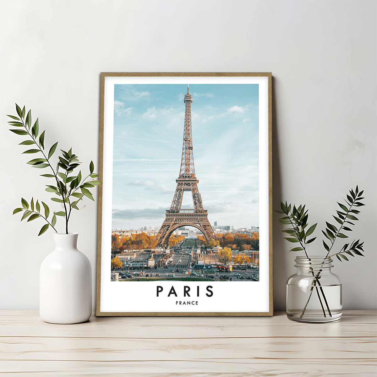 Paris Eiffel Tower Metal Wall Art