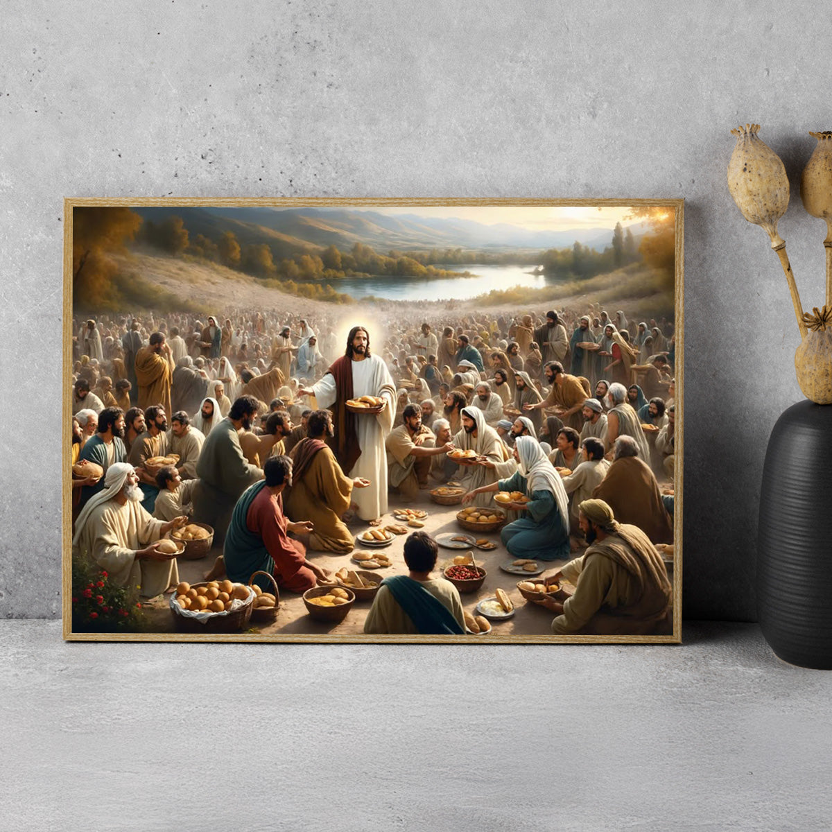 “Bread of Life” – Biblical Metal  Wall Art