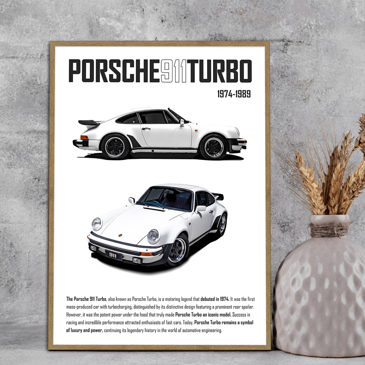 Porsche 911 Turbo  Metal Wall Art