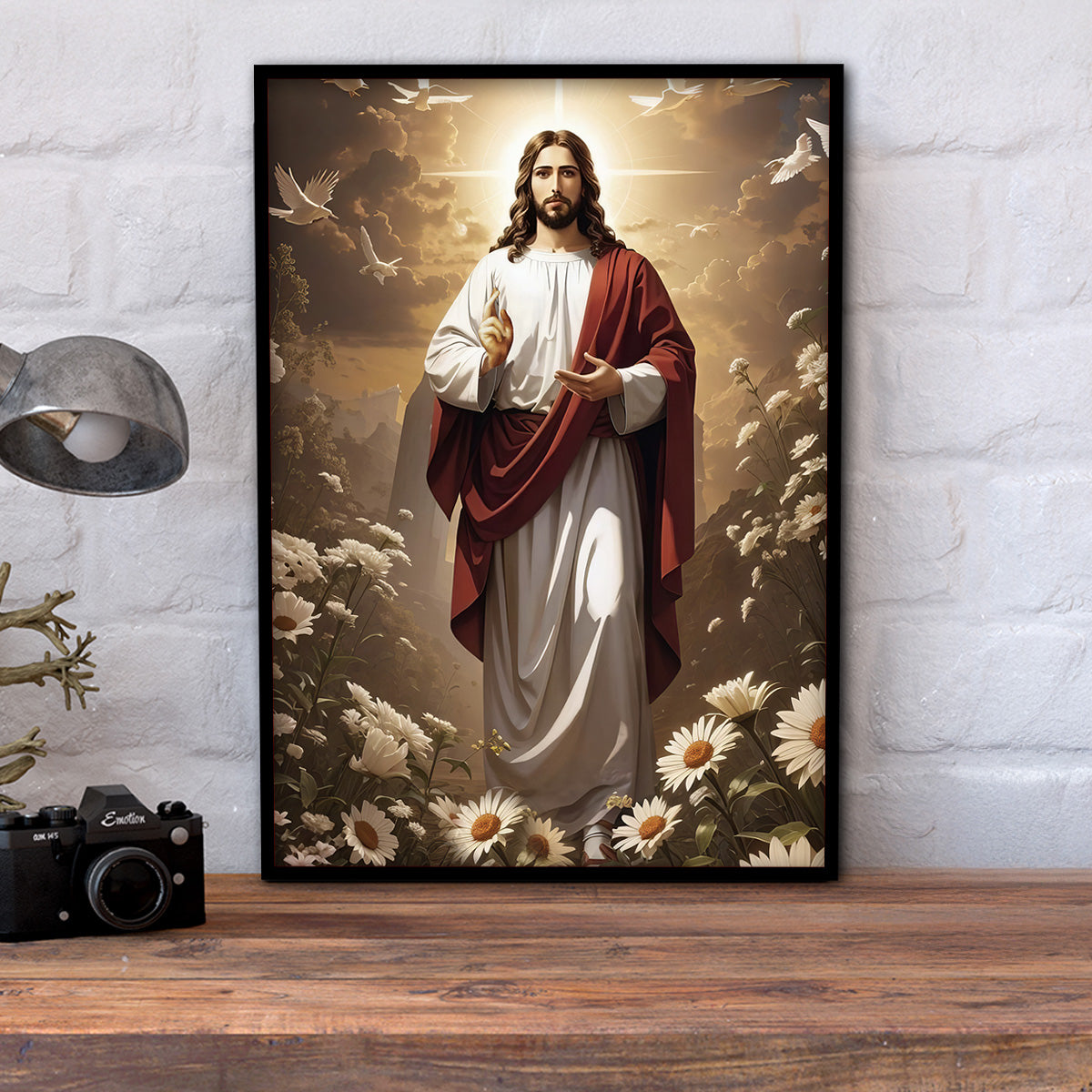 Radiance of Christ – Jesus Metal  Wall Art
