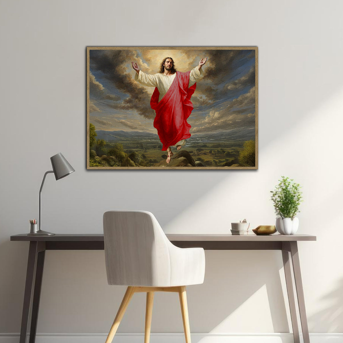 “He Is Risen” – Inspirational Christian  Metal Wall Art