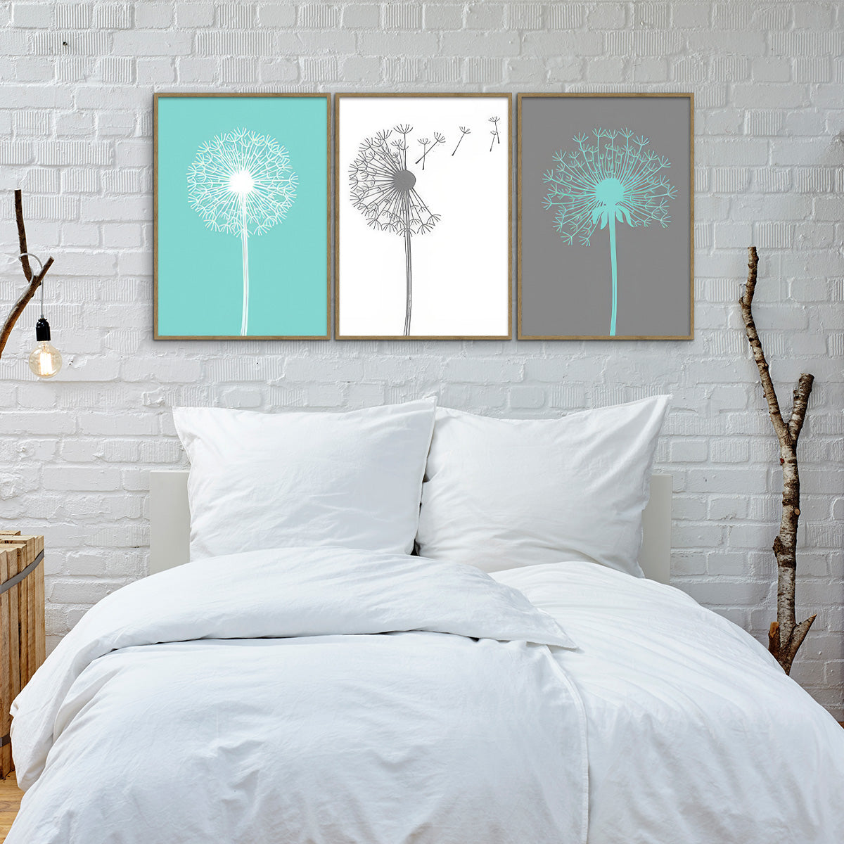 “Breeze of Hope” – 3-Panel Metal  Wall Art