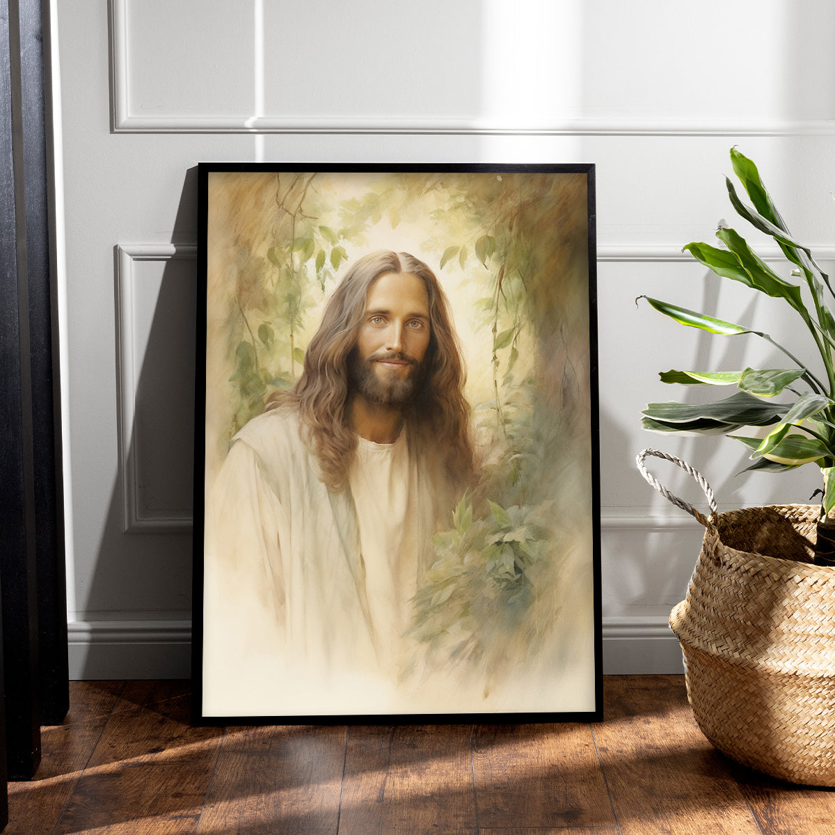 Jesus of Peace – Gentle Light HD Metal Wall Art