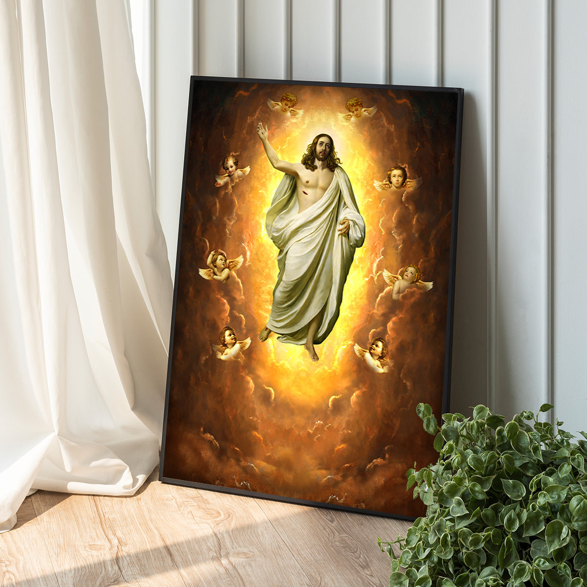 Christ in Glory – Resurrection Metal Wall Art
