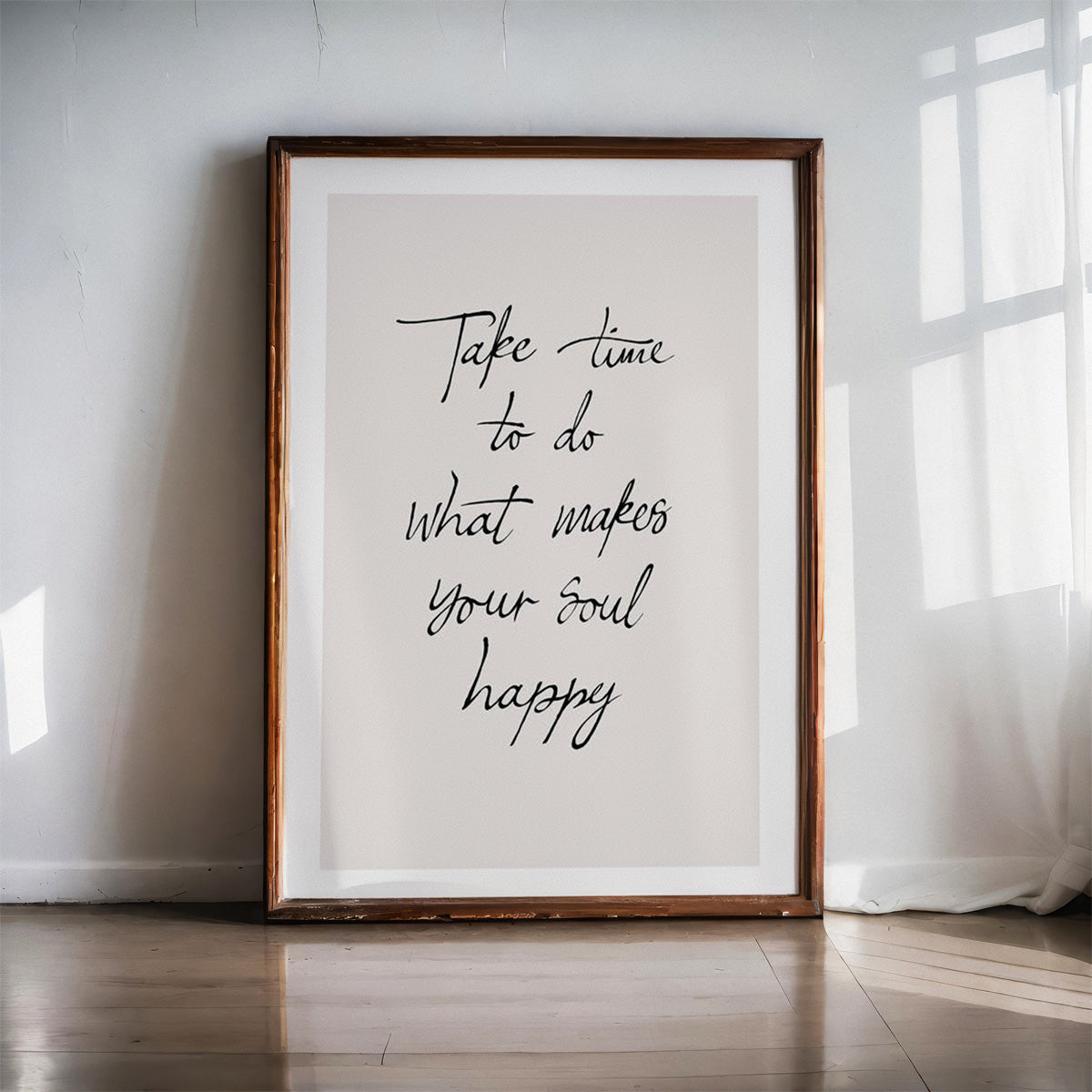 What Makes you soul happy HD Metal Wall Art